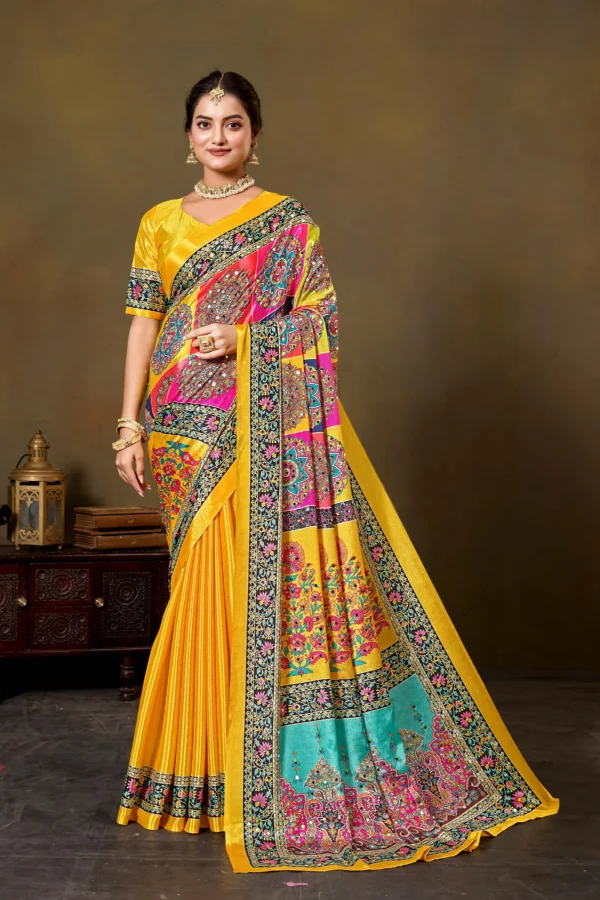 Masakkali Premium Designer Collection Sari