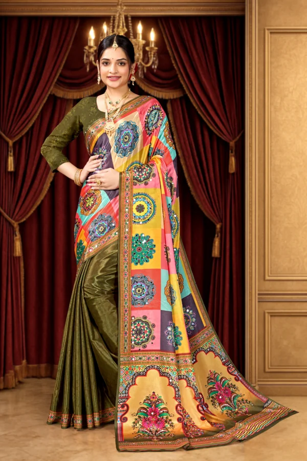 Masakkali Premium Designer Collection Sari