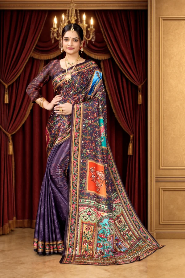Masakkali Premium Designer Collection Sari