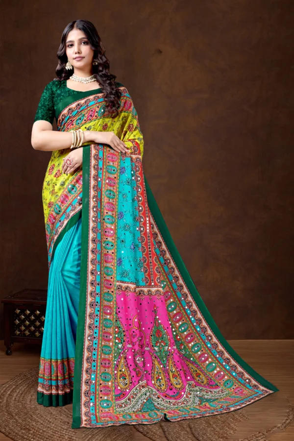 Masakkali Premium Designer Collection Sari