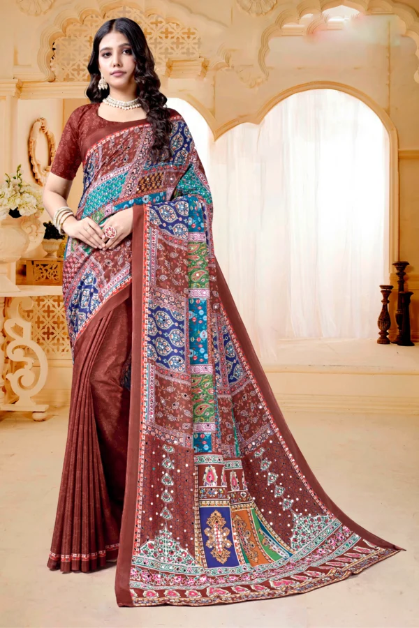 Masakkali Premium Designer Collection Sari