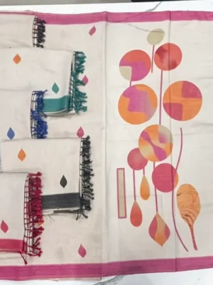 ERODE SILK Designer Bright Color Match Collection Sari